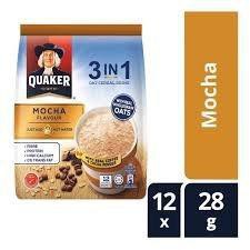 

QUAKER 3IN1 CEREAL MOCHA 12X28GR