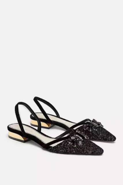 Zara classy Flat shoes Free box