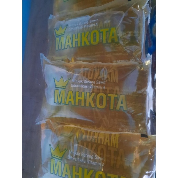 

Minyak Goreng Mahkota 1 Liter ,murah meriah