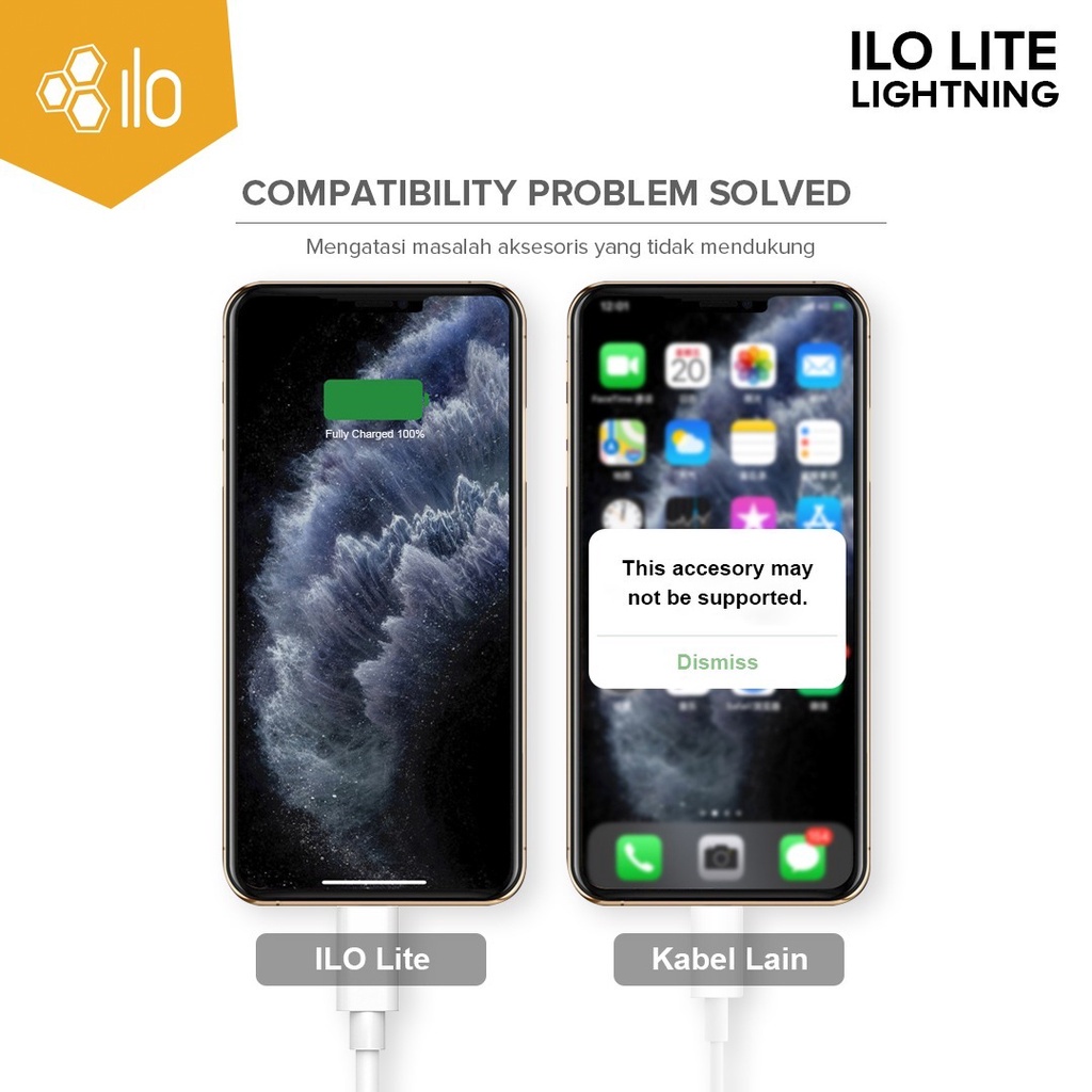 ILO Lite Lightning Compatible for Apple