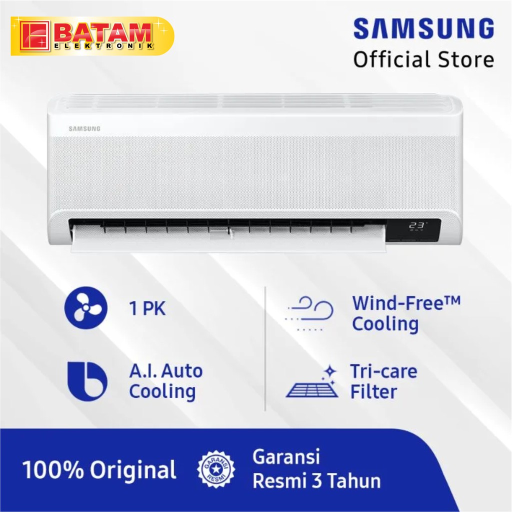 Samsung AR10 AC Split with Wind-Free [1 PK/ AR10TYEAEWKN]