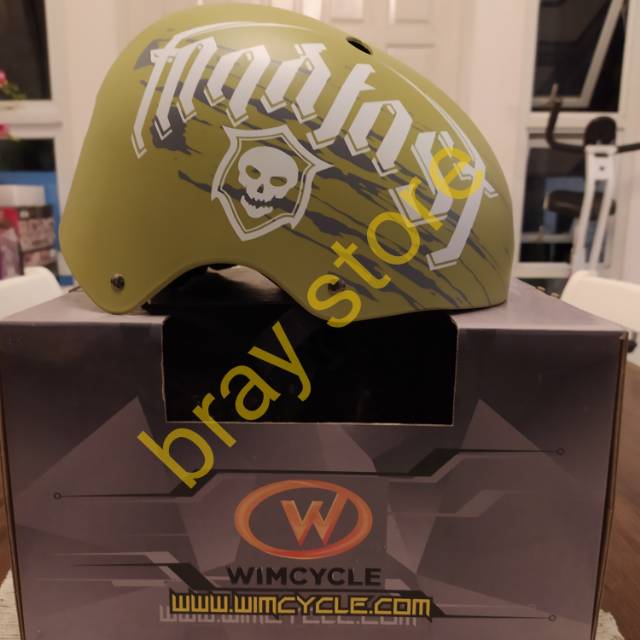 Helm sepda bmx wim cycle BROWN