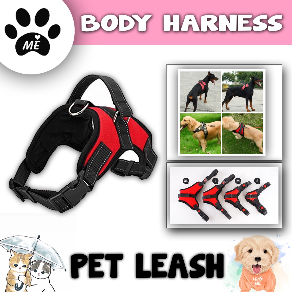 Pet Harness &quot;BODY HARNESS&quot; Adjustabel Strap Collar Dog