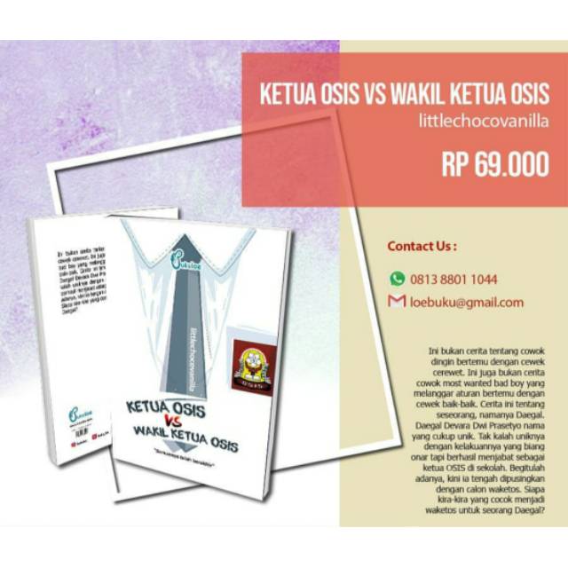 Novel Ketua OSIS vs Wakil Ketua OSIS