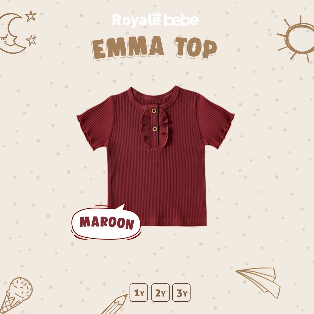 Royale Bebe Emma Top / Atasan Anak