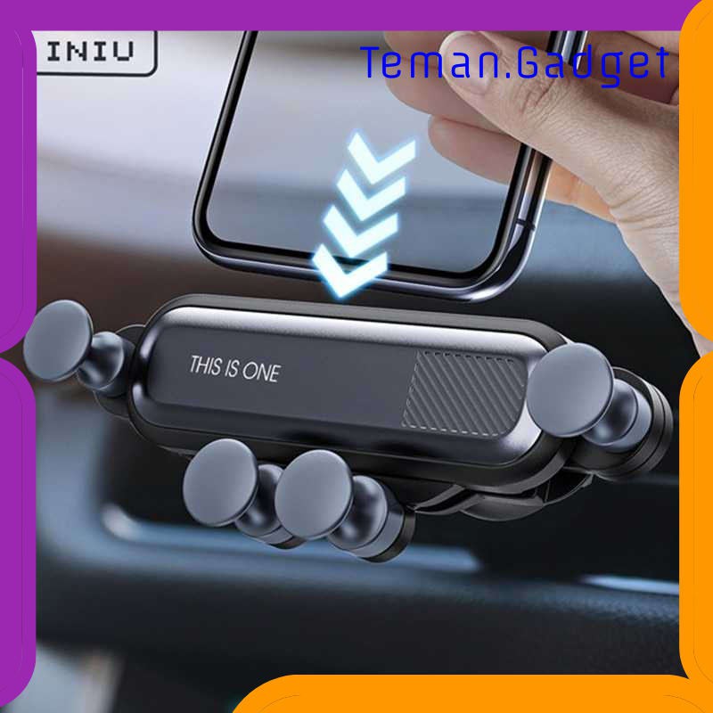 TG-BD050 INIU SMARTPHONE GRAVITY CAR HOLDER LUXURY AIR VENT - R11