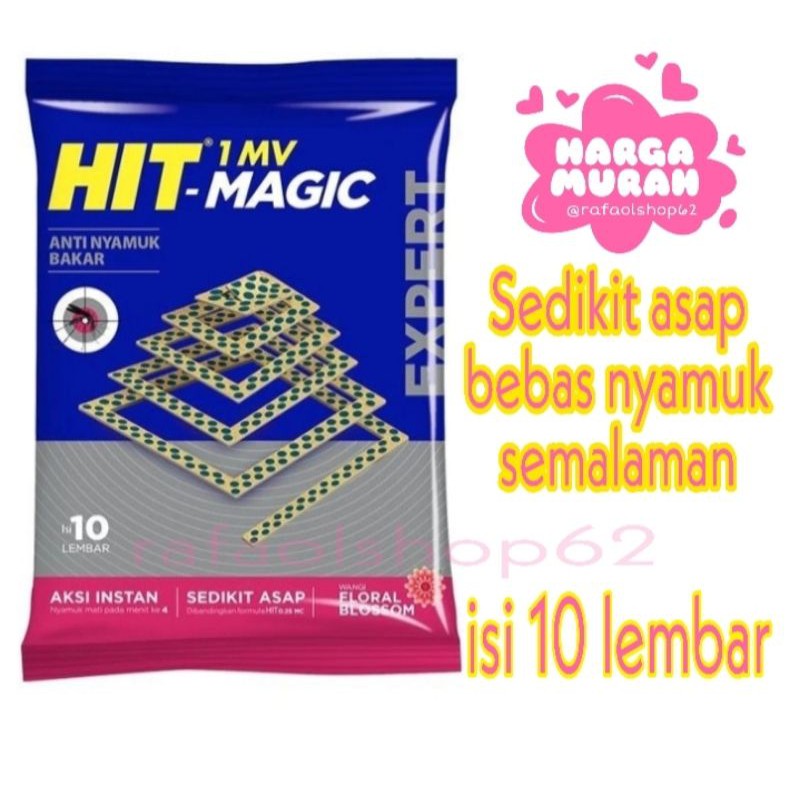 Hit magic expert piramida floral blossom isi 10 lembar