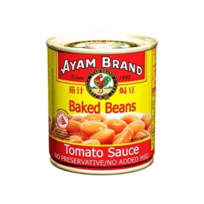

Ayam brand baked beans 230gr