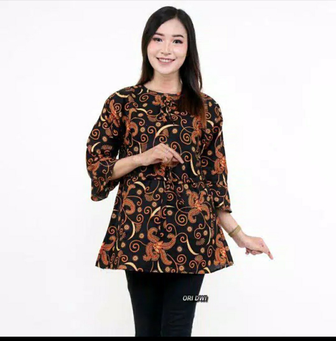 Couple Batik Keluarga Dewasa & Anak Motif Sogan Salju - Nivana Batik