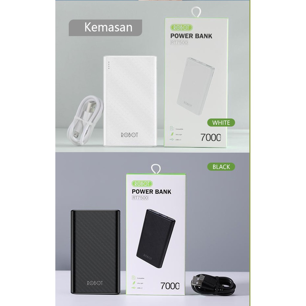 PB Robot RT7500 7000mAh Dual IO