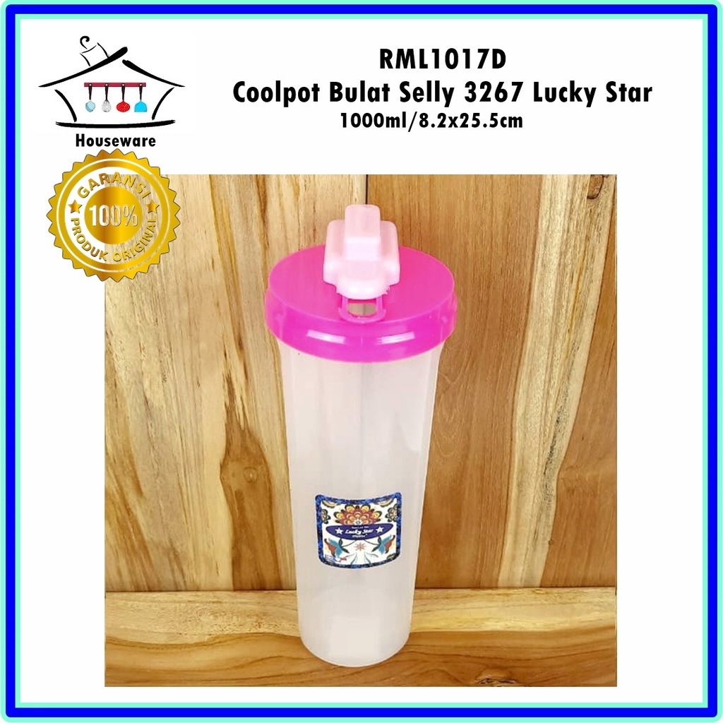 RML1017D Water Jar/ Coolpot Bulat Selly 3267 Lucky Star 1L