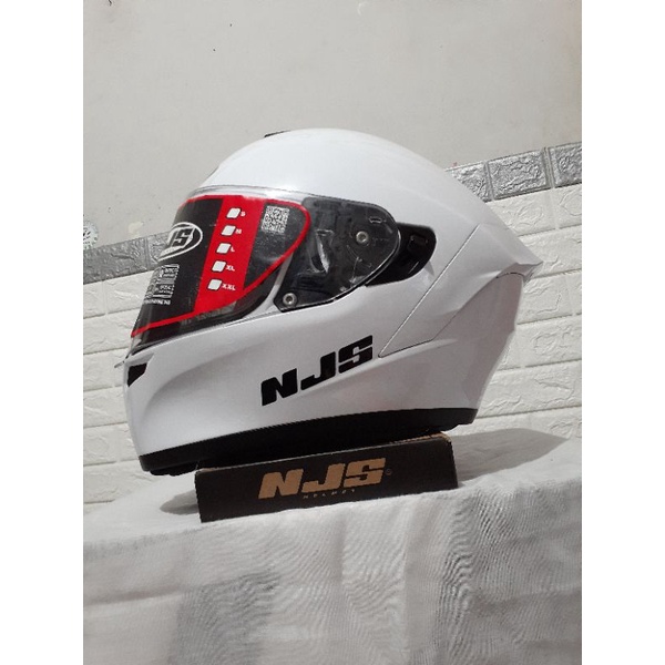 Njs zx 1 black doff hitam glossy-White glossy