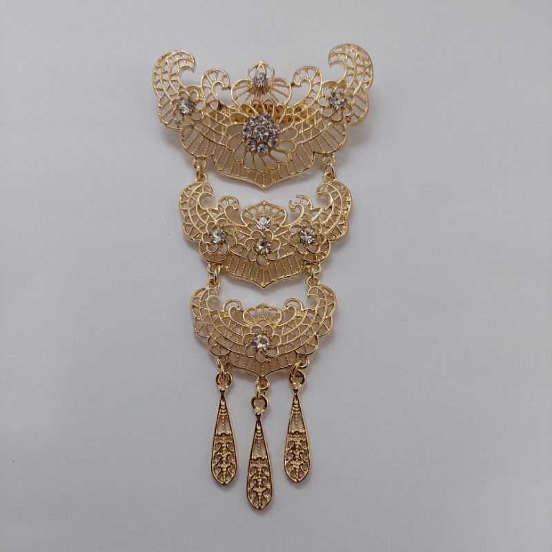 Bros kutubaru bros kebaya bros jurai bros murah-Motif 3 rose gold