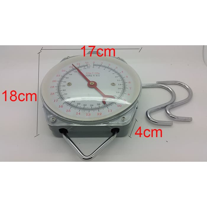 Timbangan Gantung 25Kg Analog / Hanging Scale