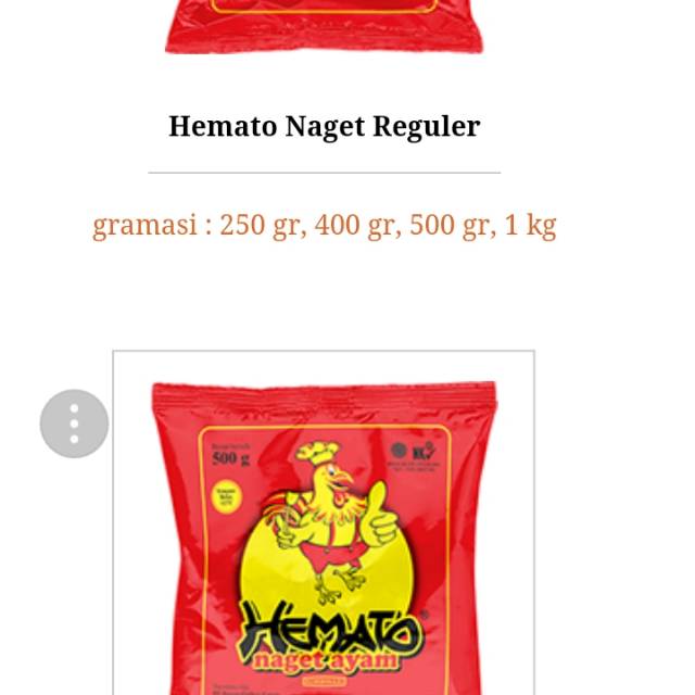 

Nuget ayam Hemato