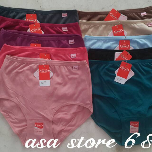 Celana Dalam Wanita Sorex 1229 EQL isi 6pcs