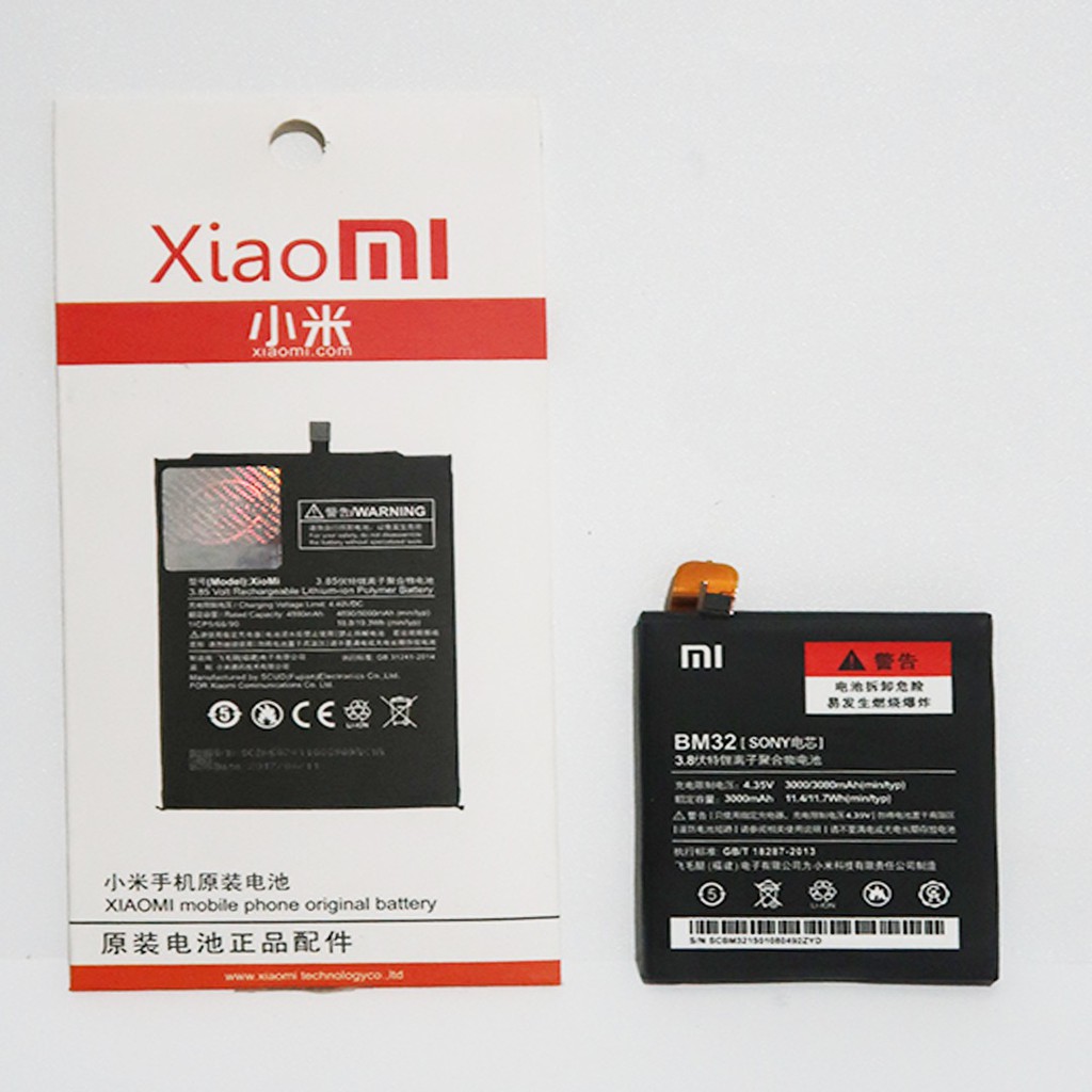 BOS - Baterai Xiaomi BM32 / MI 4 / MI4 | Battery Batre HP BM 32