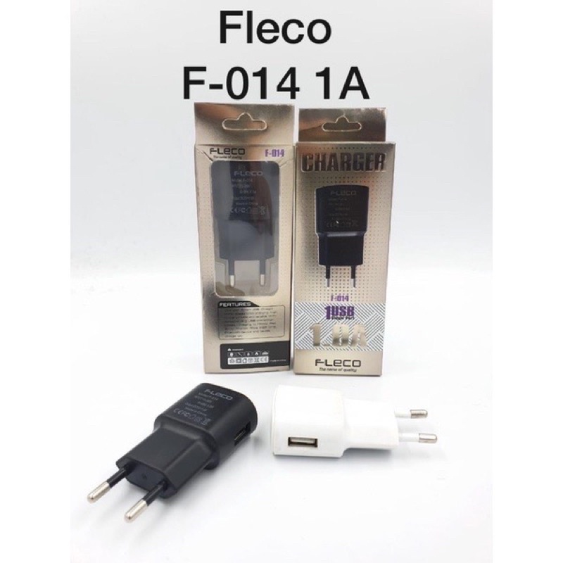 PROMO BATOK CHARGER FLECO F014 1A ORIGINAL