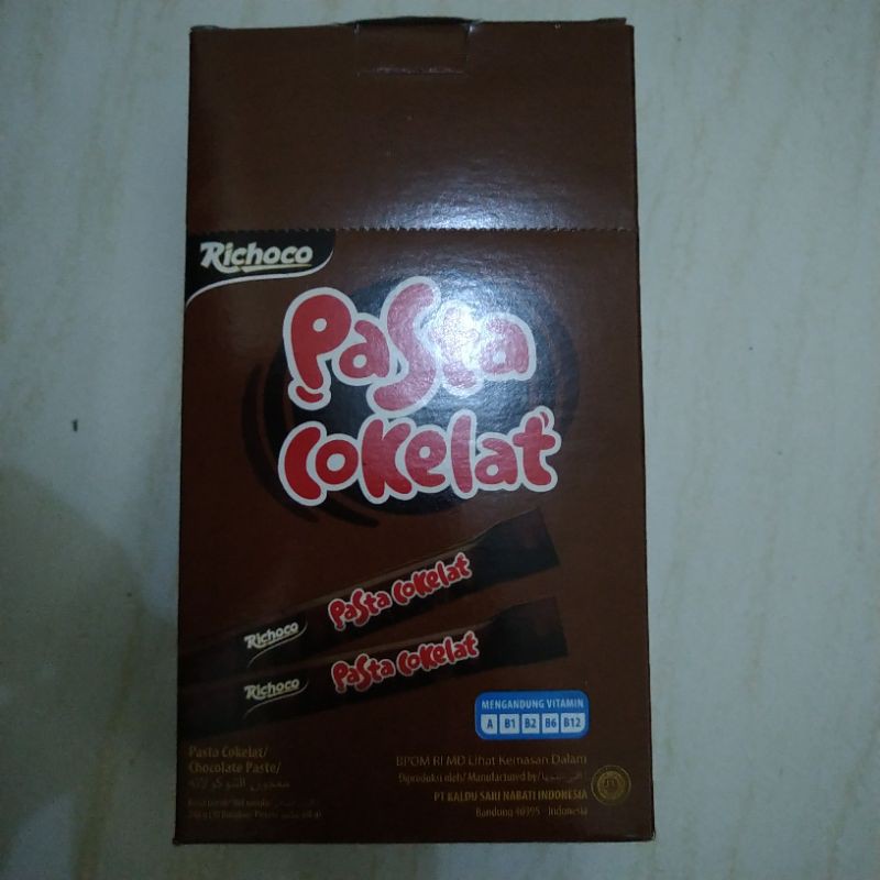 

Richoco pasta cokelat 240gr box coklat isi 30x8gr