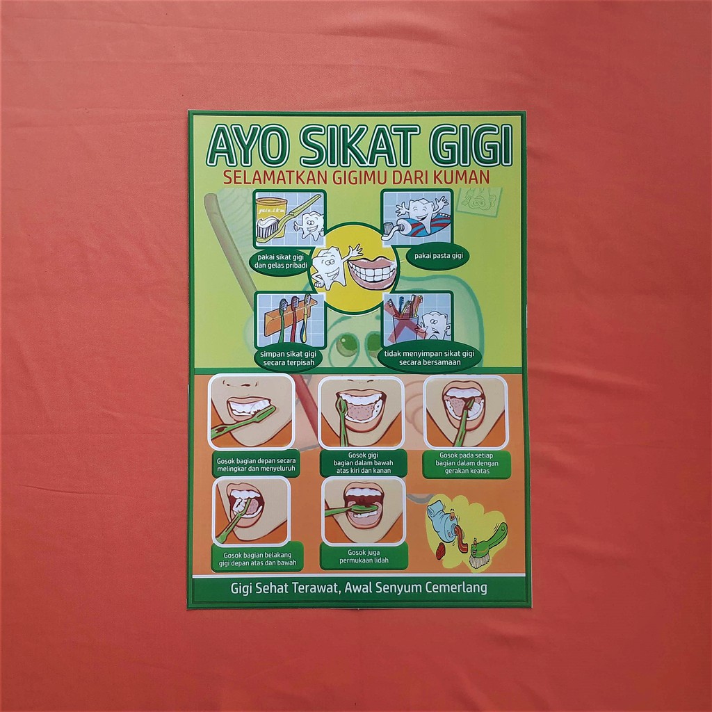 Poster Ayo Sikat Gigi Shopee Indonesia