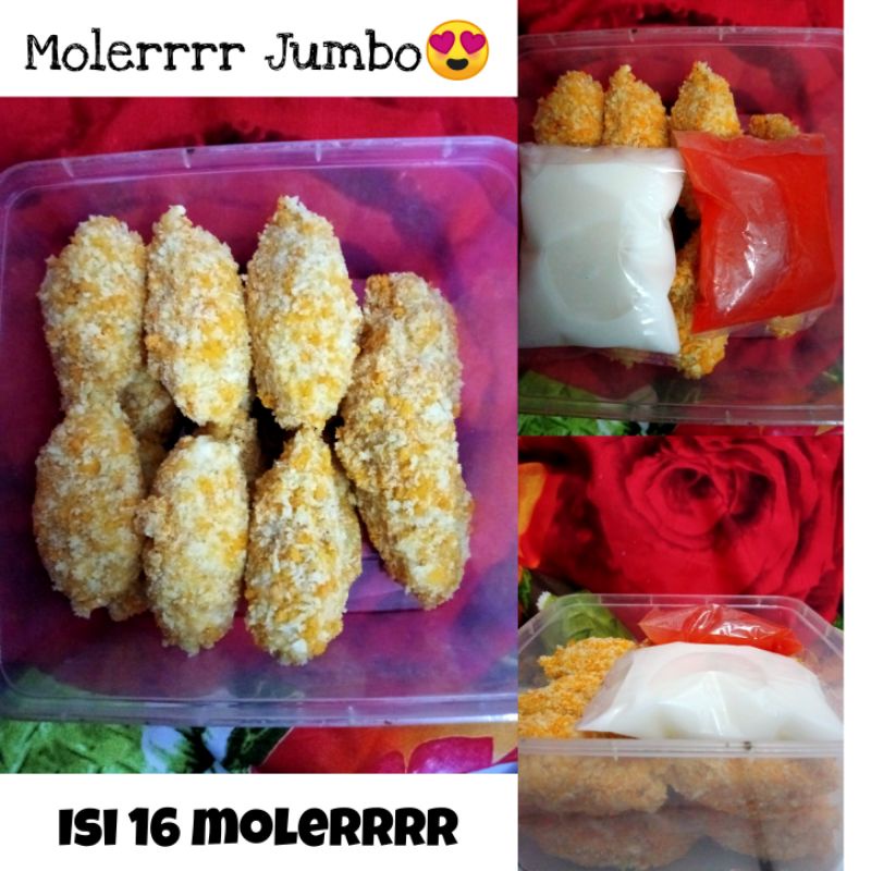 

Mozarela Goreng/Mozarella Goreng Jumbo/Mozarella Stik Jumbo/Mozarella Isi Sosis Jumbo