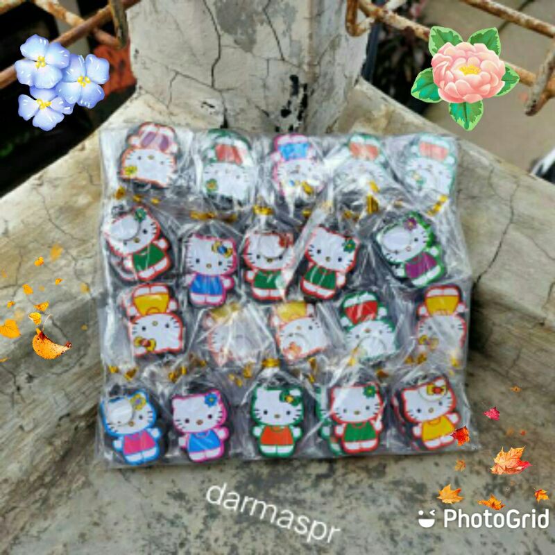 Souvenir 1 Pack Gantungan Kunci Hello Kitty (100 Pcs) Souvernir Hadiah Pernikahan Sovenir Murah