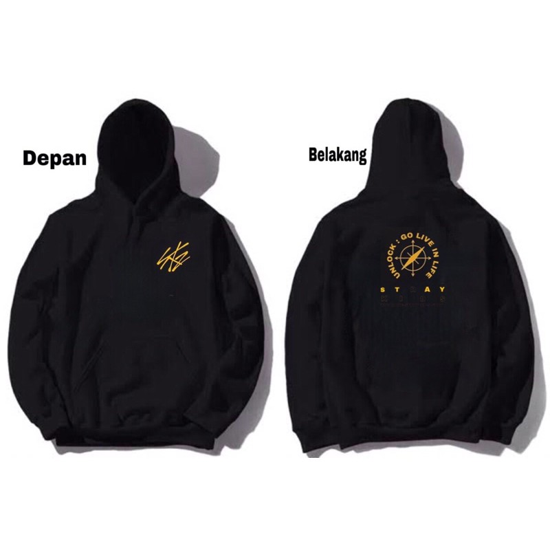 HOODIE STRAY KIDS UNLOCK GO LIVE IN LIFE UNOFFICIAL