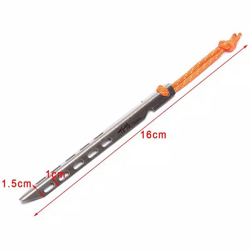 Pasak titanium Tito type V tenda Ultralight tent peg camping