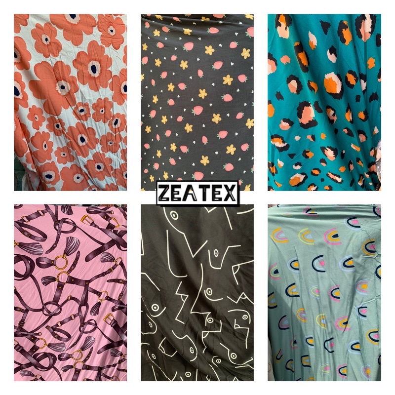 PROMO KAIN KATUN RAYON VISCOSE PREMIUM - GRADE A SUPER LEMBUT