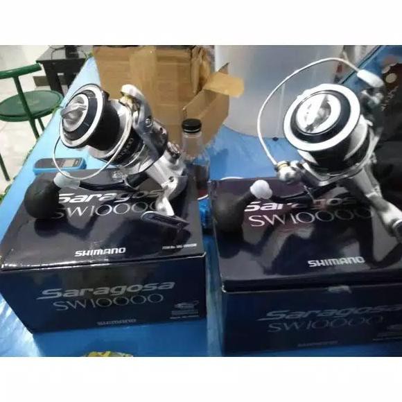 Reel Pancing Shimano Saragosa Sw 10000 - Reel Spinning - Katrol Panc