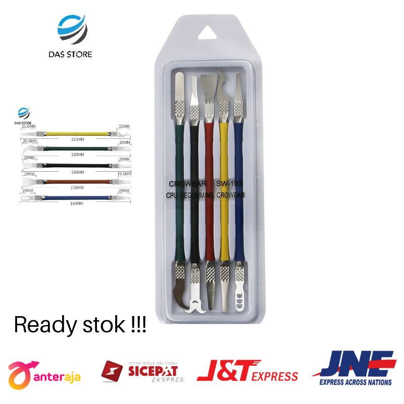 Set pisau cpu pisau tipis fleksibel untuk reparasi chip ic cpu bga 5 set pcs