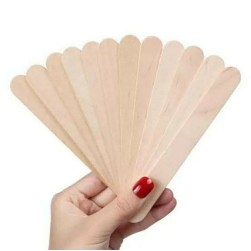 Spatula wax Spatula kayu Waxing Stick Spatula Wax kayu Stick