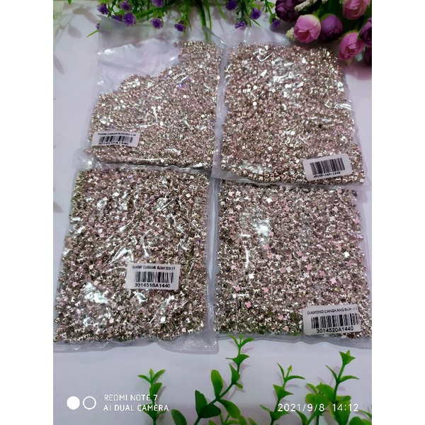 Diamond cangkang 12ss, 14ss, 16ss, 18ss, 20ss