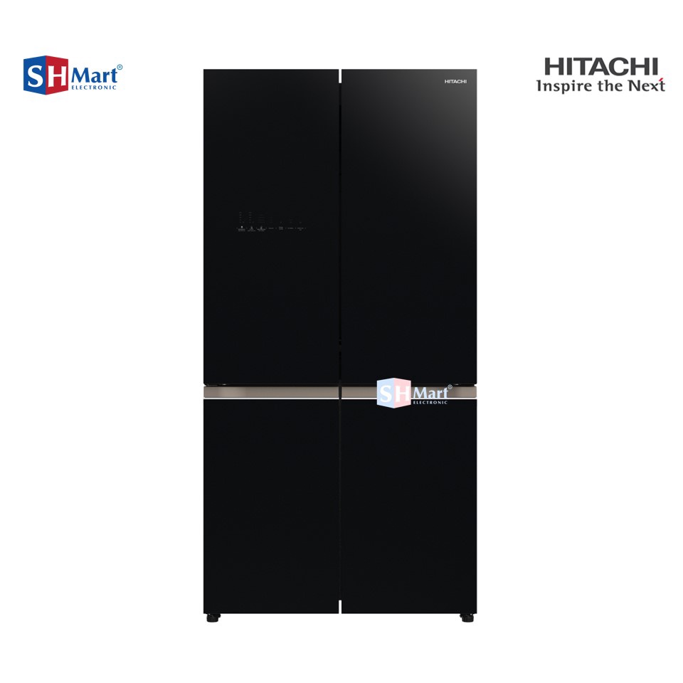 Hitachi Kulkas 4 Pintu 569 Liter Inverter RWB64VGD0X MIRROR