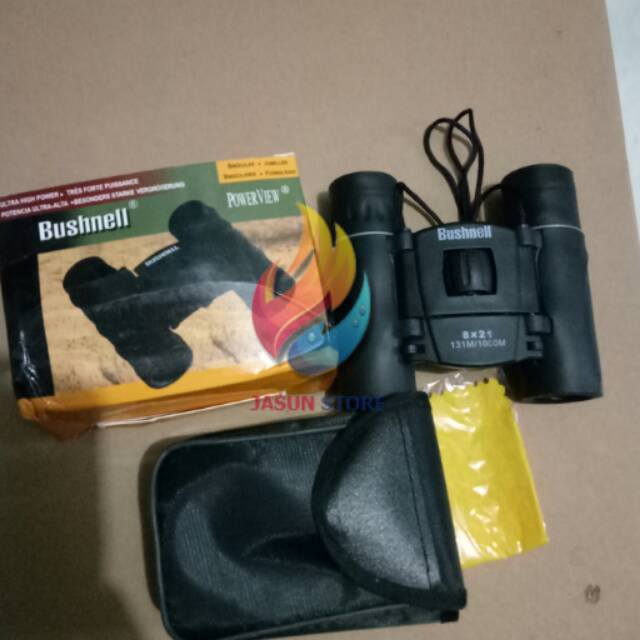 teropong bushnell 8x21 hitam