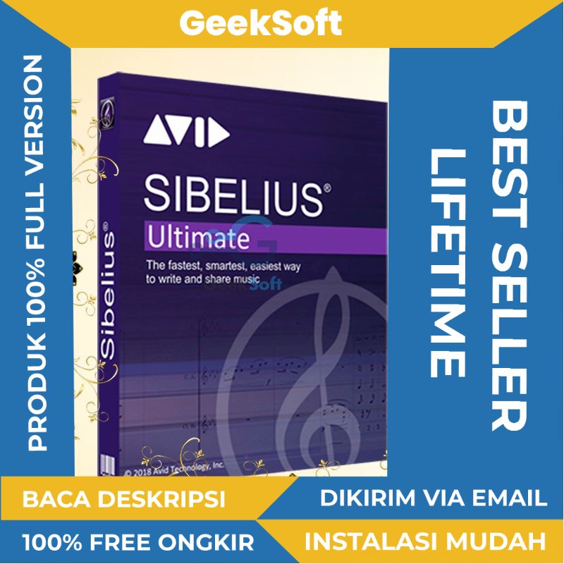 [FULL VERSION] Avid Sibelius Ultimate 2020 Mac BIG SUR - GARANSI AKTIVASI