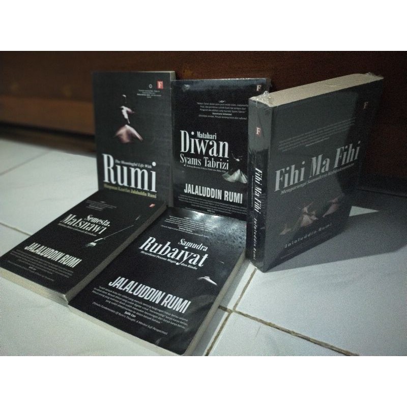 Paket 5 Buku Jalaludin Rumi