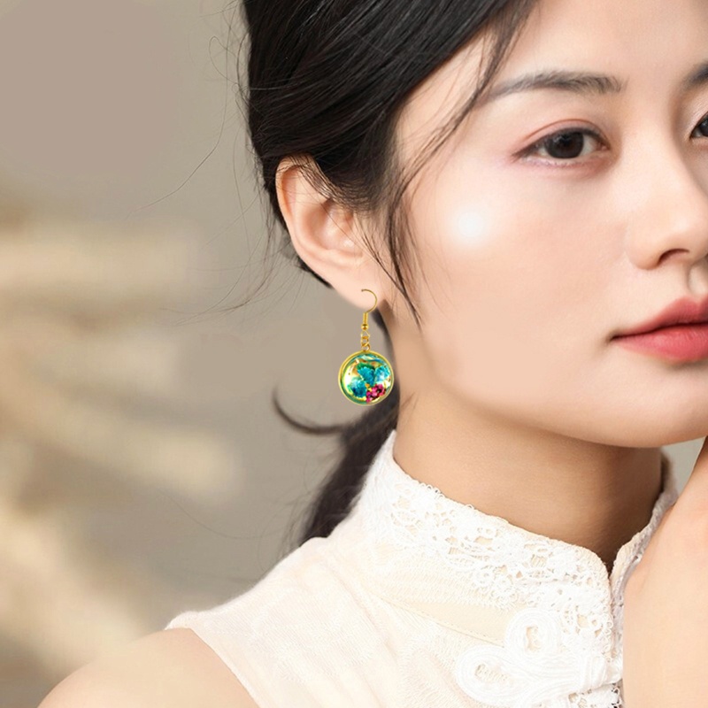 Siy 5Styles Ear Studs Earrings UV Kristal Epoxy Cetakan Kalung Liontin Cetakan Silikon