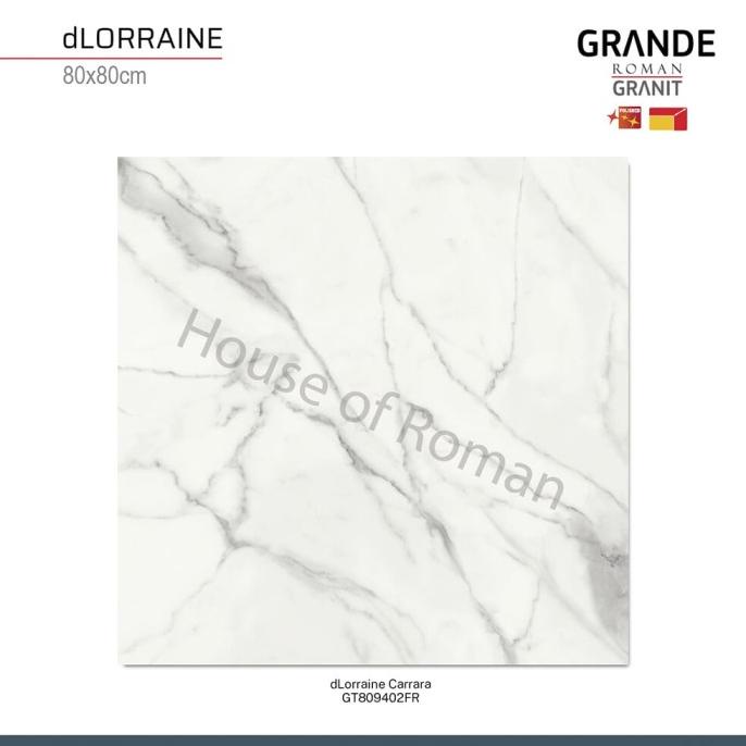 GRANIT ROMANGRANIT GRANDE dLorraine Carrara 80x80 GT809402FR (ROMAN GRANIT)
