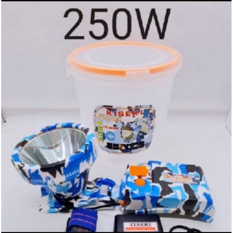 Senter Kepala 200 Watt CK 998 / 250 Watt Kiseki CK999 Super Terang
