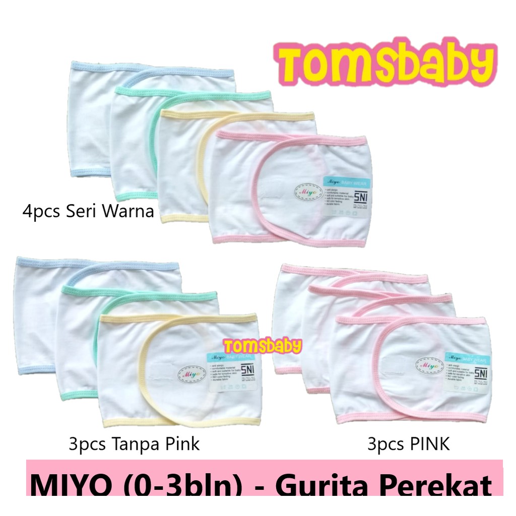 MIYO 3pcs / 4pcs Gurita Bayi Perekat LIST