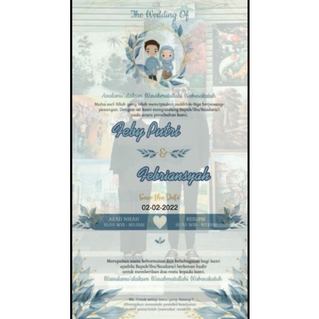 undangan pernikahan dan engagement digital