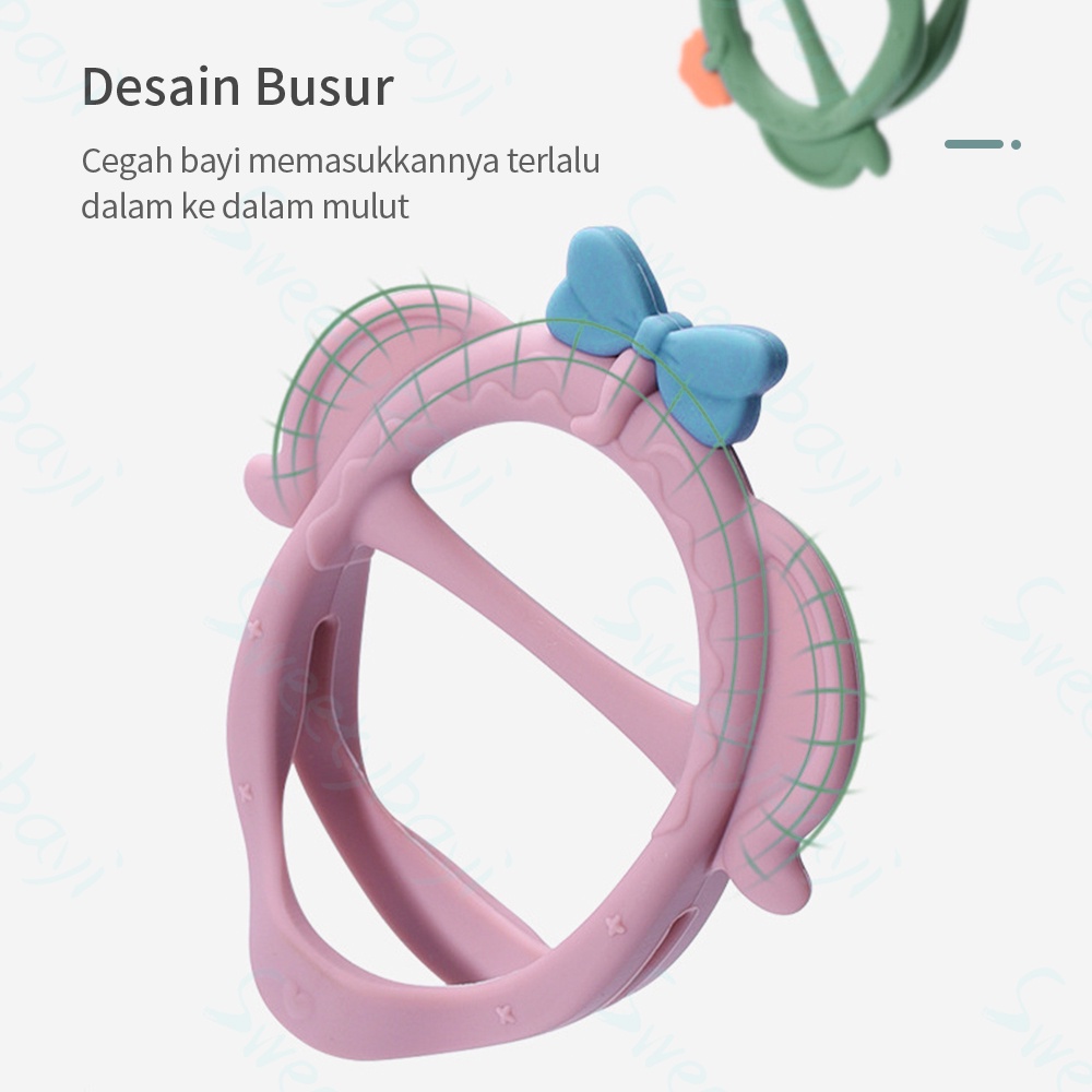 Sweetybayi Premium Teether bayi / teether gelang BPA Free