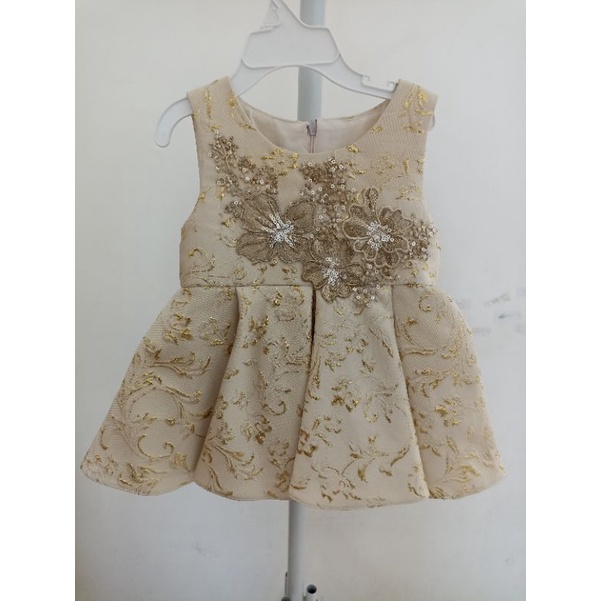 Baju Pesta anak - Dress Anak pesta - Preloved Dress anak perempuan