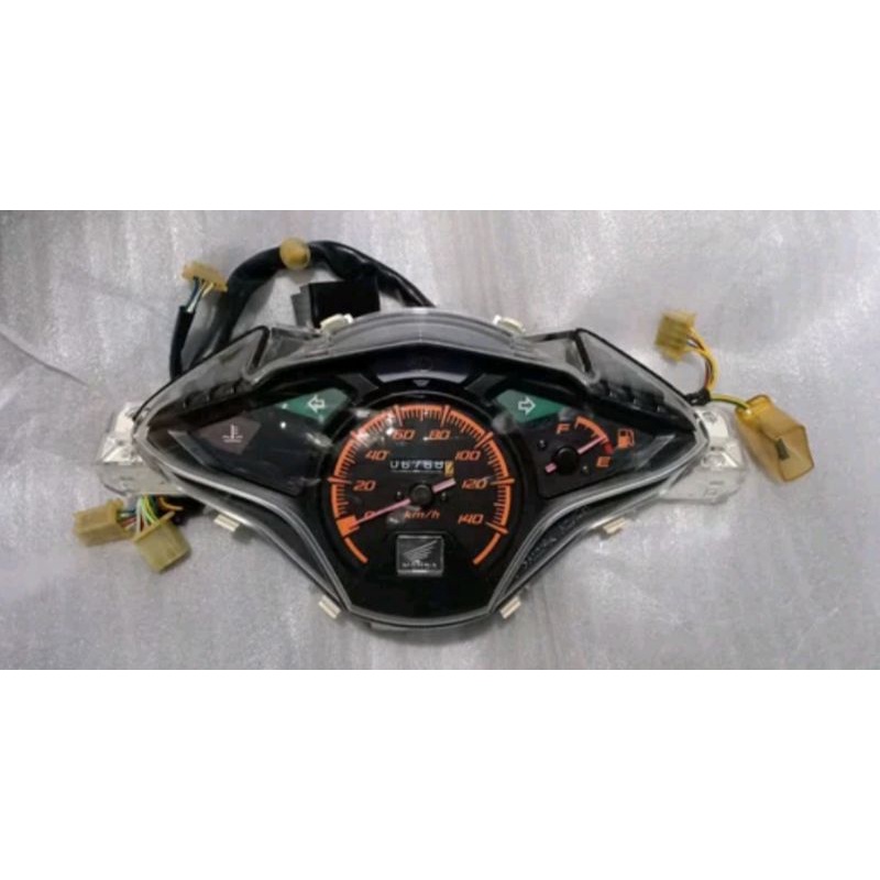 SPEEDOMETER KILOMETER ORIGINAL LEPASAN MOTOR HONDA VARIO TECHNO 110 KARBU