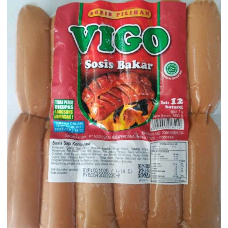 

Sosis Vigo / Sosis Goreng / Sosis Bakar
