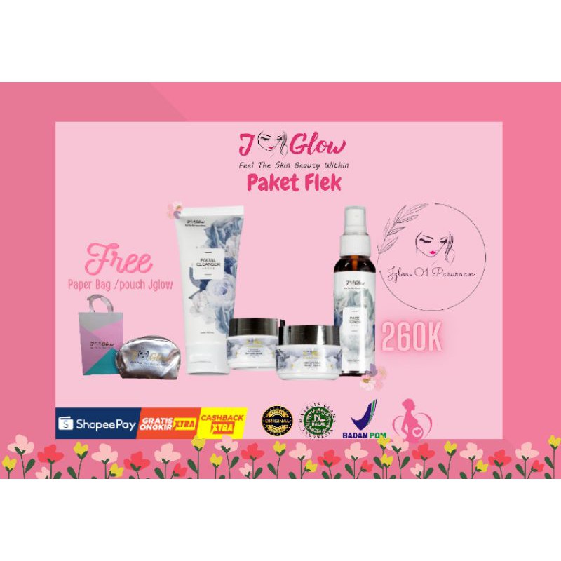 PAKET FLEK JGLOW SKINCARE