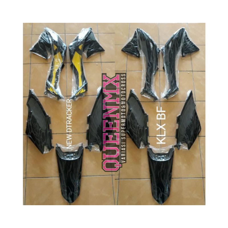 Cover Body Original KLX BF dan New DTracker