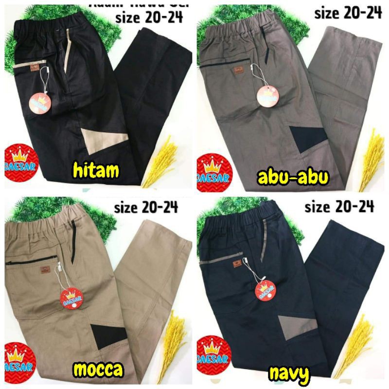 CELANA CHINO PANJANG ANAK LAKI LAKI ADAM HAWA CAESAR