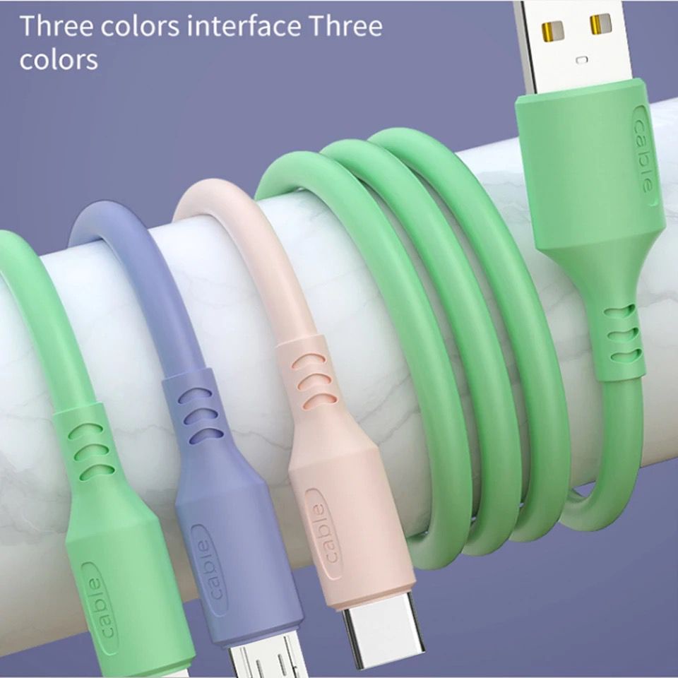 [RO ACC] NVN-KD27 NANVAN MACARON 3IN1 KABEL DATA CHARGER FAST CHARGING